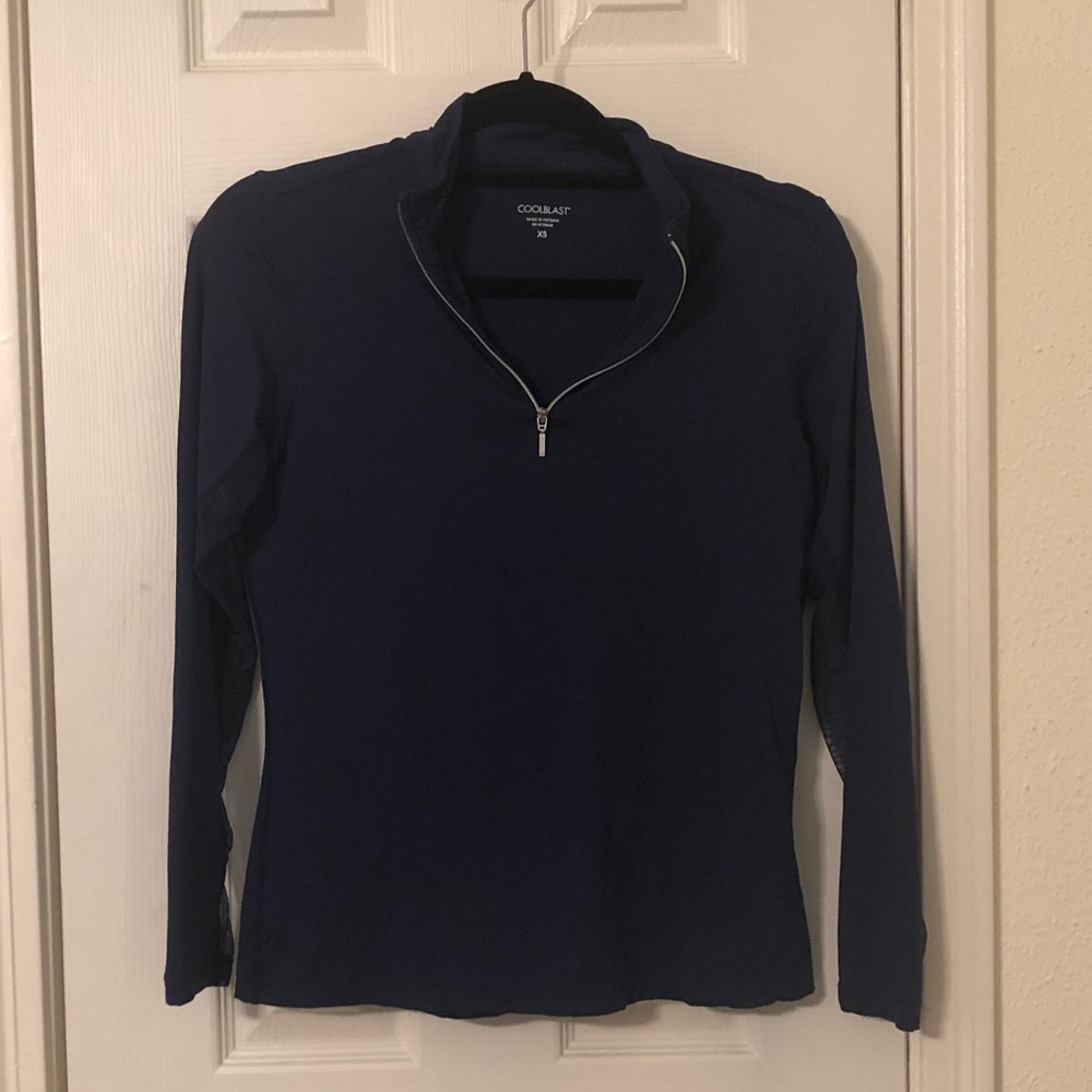 CoolBlast Navy Long Sleeve Sun Shirt